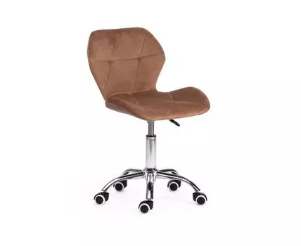 Офисное кресло Recaro (коричневый, хром, 45)