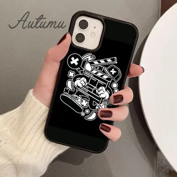 Чехол для телефона с изображением кинорежиссера и хлопушки для iPhone 11 12 13 14 Pro Max mini XR XS SE 2020 6S 7 8 Plus Samsung S21 S22 iPhone 6plus