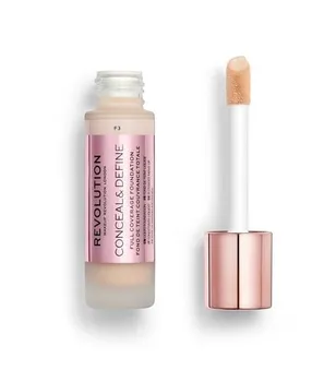Тональный крем F3, 23 мл Makeup Revolution, Conceal & Define