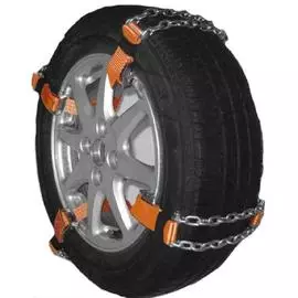 Браслеты противоскольжения 175/75R14-235/65R19 2шт. (лента 35мм, цепь 6мм)