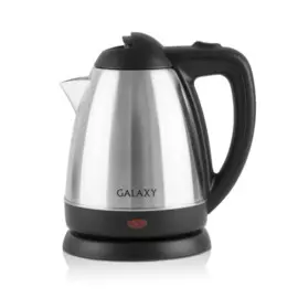 чайник электрический (стальной, серый, 1200вт, 1,2л) galaxy gl0317