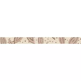 бордюр travertine mosaic коричневый 3*40 (56шт)