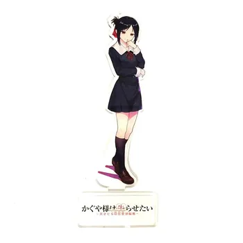 Kaguya sama Love is War Kokurasetai Tensaitachi no Renai Zunousen Shinomiya Chika акриловая подставка, игрушка-фигурка