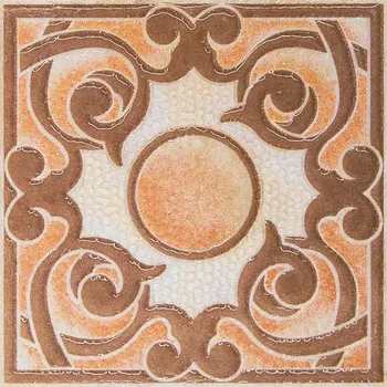 Вставка напольная LB Ceramics Санторини 10x10 см матовая цвет бежевый