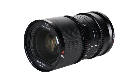 Объектив Sirui Saturn 35mm T2.9 1.6x FF Anamorphic RF (Blue Flare) Saturn R35B