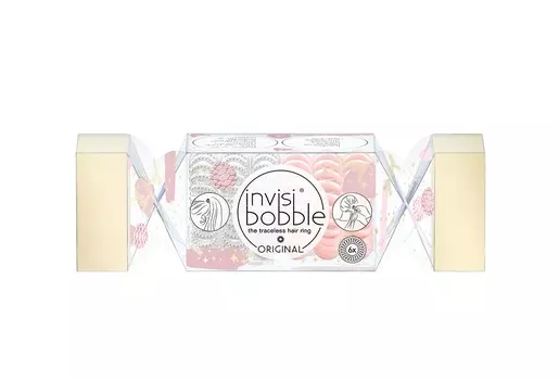 INVISIBOBBLE Набор подарочный резинок для волос / ORIGINAL Duo Cracker Better Than Lametta 2 х 3 шт