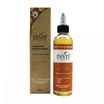 INVIT Сыворотка против седины / Sedinet hair serum 120 мл