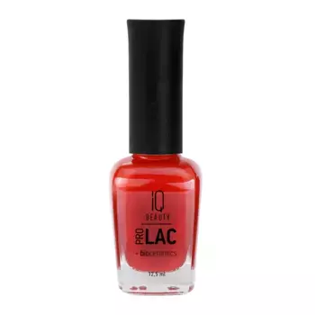 IQ BEAUTY 021 лак для ногтей укрепляющий с биокерамикой / Nail polish PROLAC + bioceramics 12.5 мл