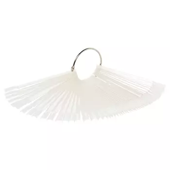 IRISK PROFESSIONAL Дисплей-веер на кольце, 01 матовый, 50 делений PVC (1 деление 12 см)
