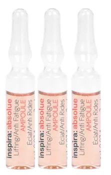 INSPIRA COSMETICS Ампулы для мгновенного лифтинга и сияния кожи / Lifting Anti Fatigue Ampoule INSPIRA ABSOLUE 7*2 мл