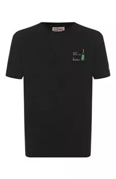 Хлопковая футболка MC2 Saint Barth