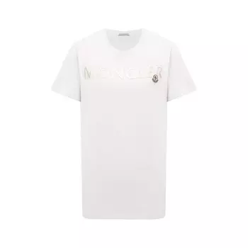 Хлопковая футболка Moncler