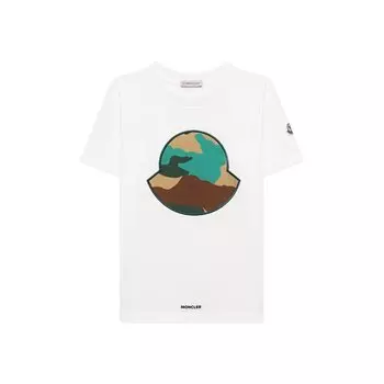 Хлопковая футболка Moncler