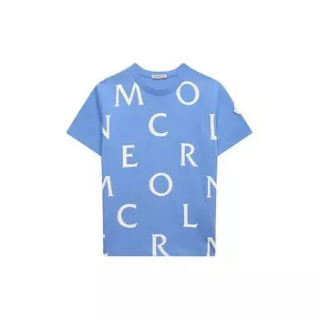 Хлопковая футболка Moncler