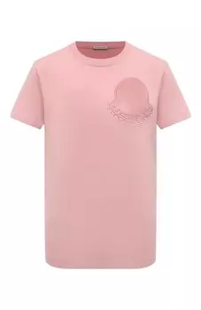 Хлопковая футболка Moncler
