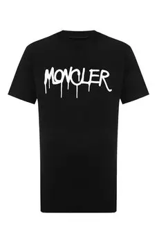 Хлопковая футболка Moncler