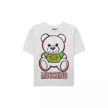 Хлопковая футболка Moschino