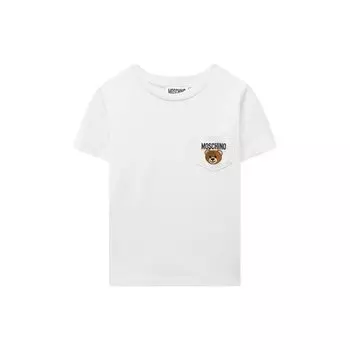Хлопковая футболка Moschino