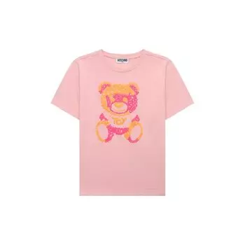 Хлопковая футболка Moschino