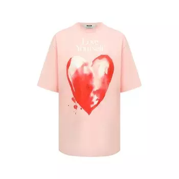 Хлопковая футболка MSGM