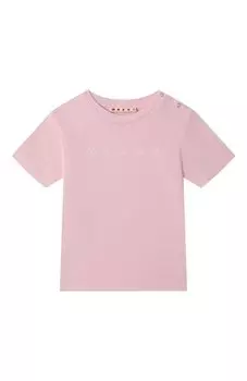 Хлопковая футболка Marni
