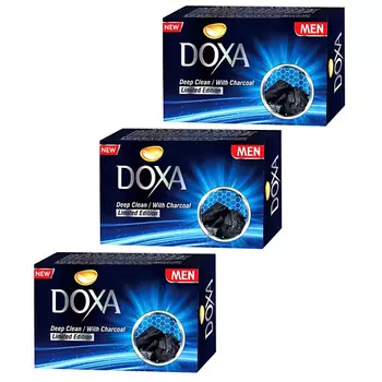 DOXA Мыло туалетное для мужчин Активированный уголь 270