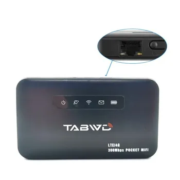 Карманный Wi-Fi роутер E5885, 300 Мбит/с, 4G, слот для Sim-карты, RJ45, Lan порт, мини-роутер CPE, батарея 2600 мАч, 4G, Wi-Fi Модем-роутер с точкой доступа