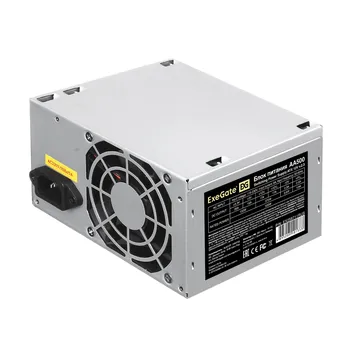 Блок питания 500 Вт ATX Exegate AA500, 80 мм (EX256711RUS)