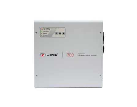 ИБП Штиль SW300L, 300 VA, 225 Вт, EURO, розеток - 1, черный (SW300L) (без аккумуляторов)