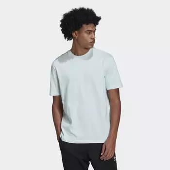 Мужская футболка adidas Adicolor Classics Back and Front Trefoil Boxy Tee (Синяя)