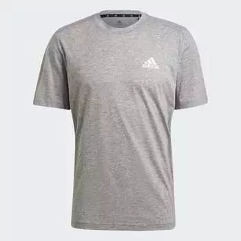 Мужская футболка adidas AEROREADY Designed to Move Feelready Sport Tee (Серая)