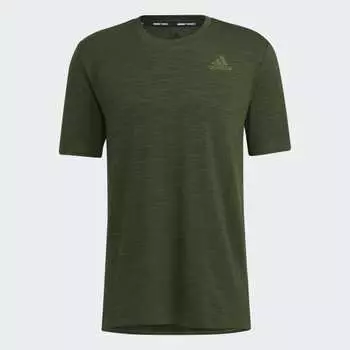 Мужская футболка adidas City Elevated Tee (Зеленая)