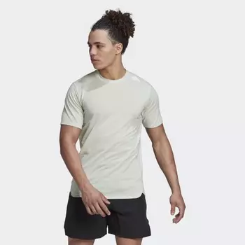 Мужская футболка adidas Designed for Training Tee (Зеленая)