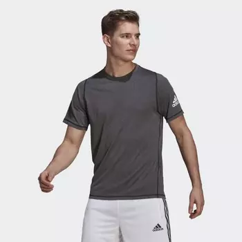 Мужская футболка adidas FreeLift Ultimate AEROREADY Designed 2 Move Sport Tee (Черная)