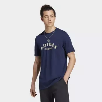 Мужская футболка adidas Graphics Archive Tee (Синяя)