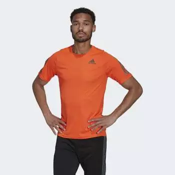 Мужская одежда для бега adidas Run Icon Tee (Оранжевая)