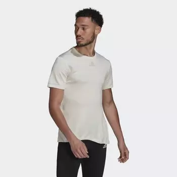 Мужская одежда для бега adidas X-City Tee (Бежевая)