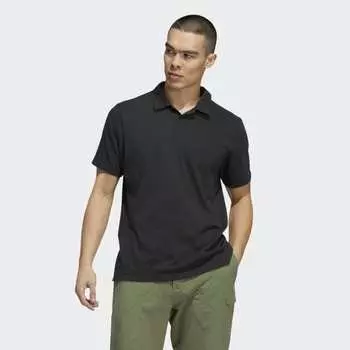 Мужская рубашка adidas Adicross Polo Shirt (Черная)