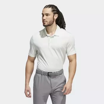 Мужская рубашка adidas Ottoman Stripe Polo Shirt (Зеленая)