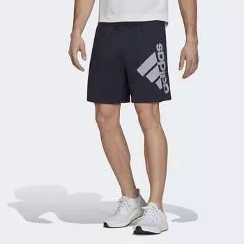 Мужские adidas Big Badge of Sport Training Short (Синие)