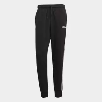 Мужские брюки adidas Essentials 3-Stripes Tapered Cuffed Pants (Черные)