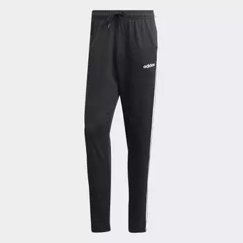 Мужские брюки adidas Essentials 3-Stripes Tapered Open Hem Pants (Черные)