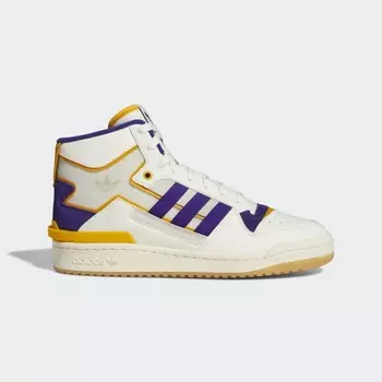 Мужские кроссовки adidas Forum Exhibit Mid Shoes (Белые)