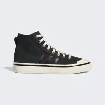 Мужские кроссовки adidas Nizza Hi RF 74 Shoes (Черные)