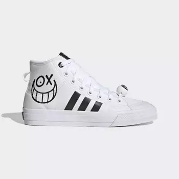 Мужские кроссовки adidas Nizza High RF x AndrГ© Saraiva Shoes (Белые)