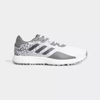 Мужские кроссовки adidas S2G Wide Spikeless Golf Shoes (Белые)