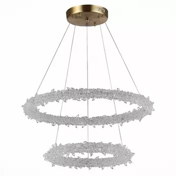 Подвесной хрустальный светодиодный светильник с пультом ST Luce Lucchero SL6105.203.02