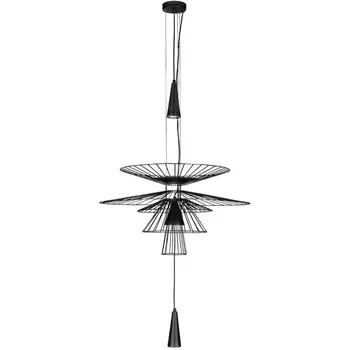 Подвесной светильник в виде летающей тарелки Loft It Star 10141/600 Black