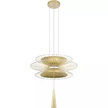 Подвесной светильник в виде летающей тарелки Loft It Star 10141B/400 Gold