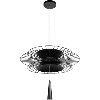 Подвесной светильник в виде летающей тарелки Loft It Star 10141B/600 Black